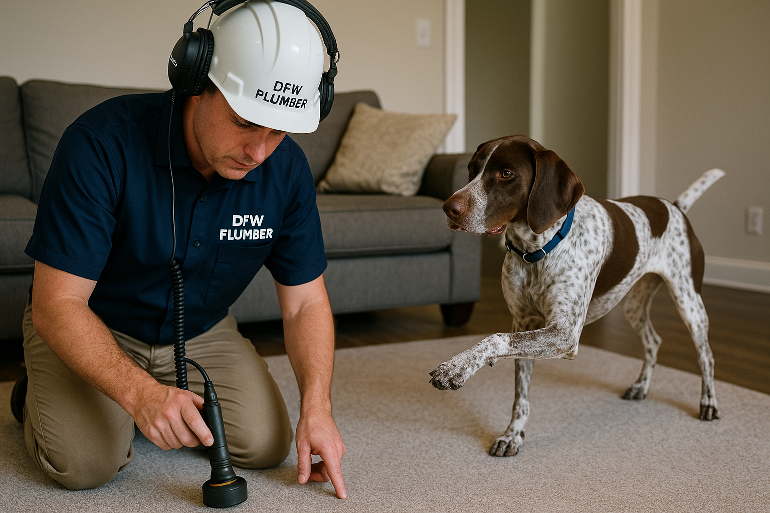 Slab Leak Detection in Dallas-Fort Worth. DFW Plumber